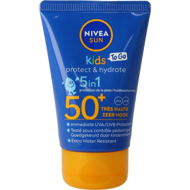 Nivea Sun kids melk SPF50+ (50 Milliliter)