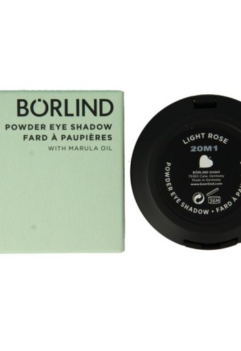 Borlind Eyeshadow powder light rose (1 Stuks)