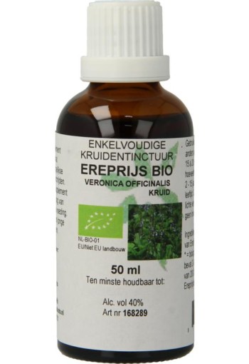 Natura Sanat Veronica off herb / ereprijskruid tinctuur bio (50 Milliliter)