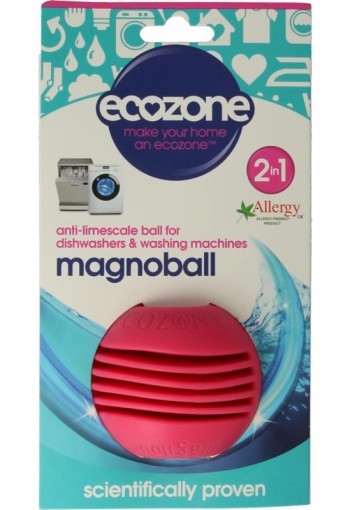 Ecozone Magnoball wasmachine en vaatwasser ontkalker (1 Stuks)