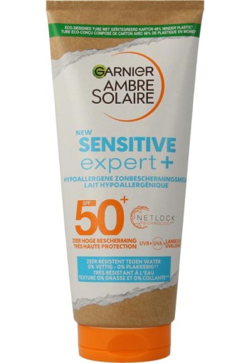 Ambre Solaire Sensitive melk SPF50+ (200 Milliliter)
