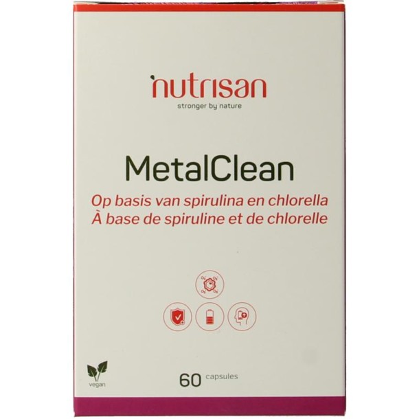 Nutrisan Metalclean (60 Vegetarische capsules)