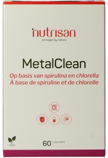 Nutrisan Metalclean (60 Vegetarische capsules)