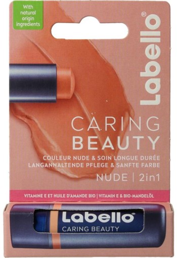 Labello Caring beauty nude (4,8 Gram)