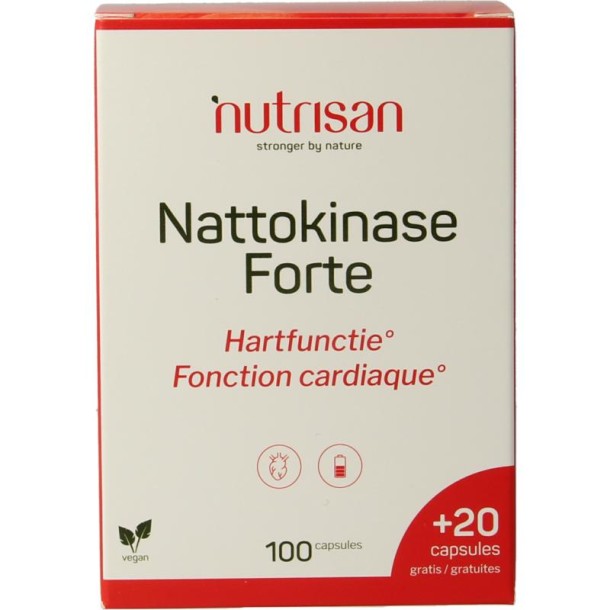 Nutrisan Nattokinase forte 100mg (120 Capsules)
