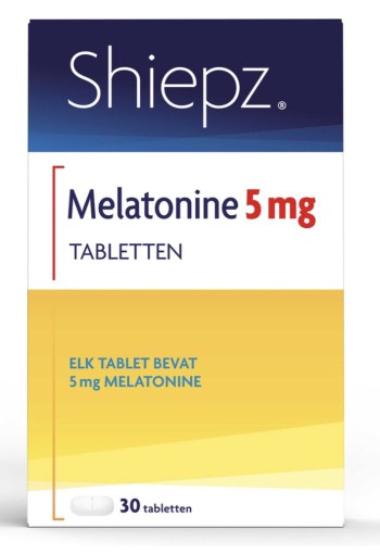 Shiepz Melatonine 5 mg (30 Tabletten)