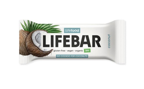 Lifefood Lifebar kokos bio (40 Gram)
