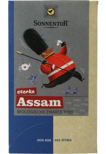 Sonnentor Assam English zwarte thee bio (18 Zakjes)