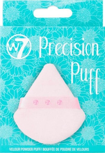 W7 Precision Puff Velour Powder Puff