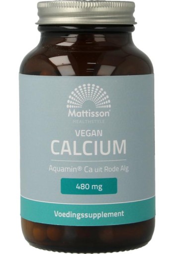 Mattisson Calcium uit rode alg Aquamin ca (90 Vegetarische capsules)