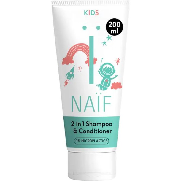 Naïf Kids 2-in-1 Shampoo 200 ML
