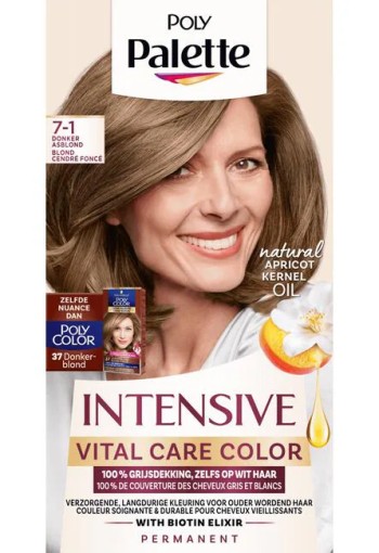 Poly Palette Vital Care Color 7-1 Donker Asblond