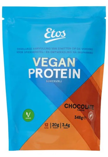 Etos Vegan Protein Chocoladesmaak 324 gram