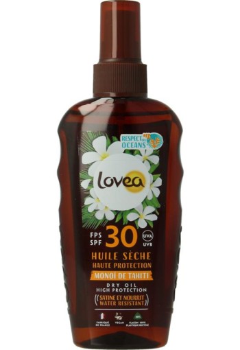 Lovea Dry oil high protect tahiti monoi SPF30 (150 Milliliter)