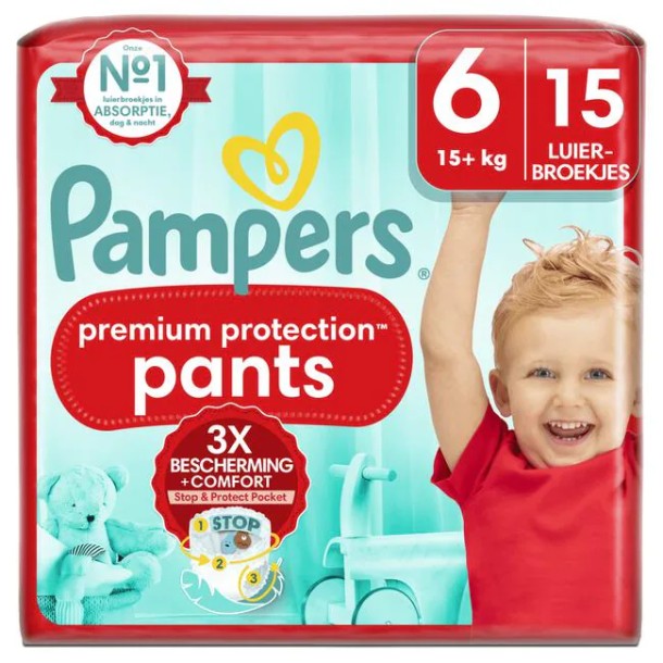 Pampers Premium Protection Pants Luierbroekjes maat 6