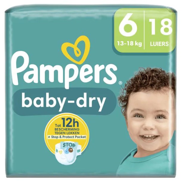 Pampers Baby Dry Luiers Maat 6