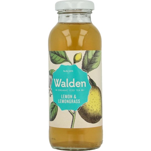 Walden Ice tea lemon lemongrass bio (250 Milliliter)