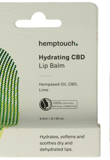 Hemptouch Hydrating lip balm (4,5 Milliliter)