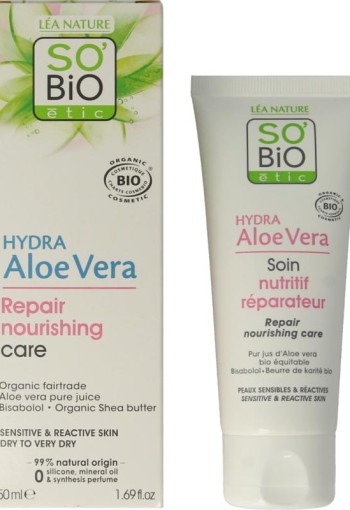 So Bio Etic Aloe vera nourishing care repair (50 Milliliter)