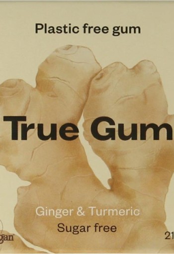 True Gum Ginger & turmeric (21 Gram)