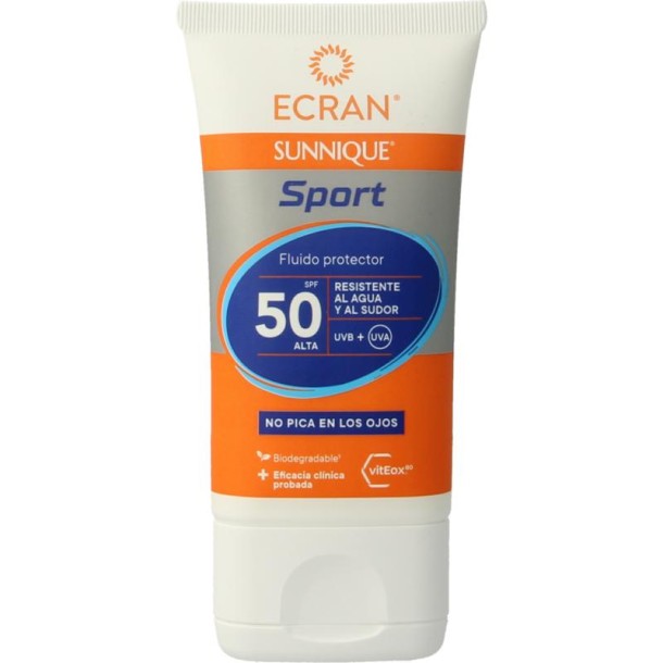 Ecran Sunnique sport facial cream SPF50 (40 Milliliter)
