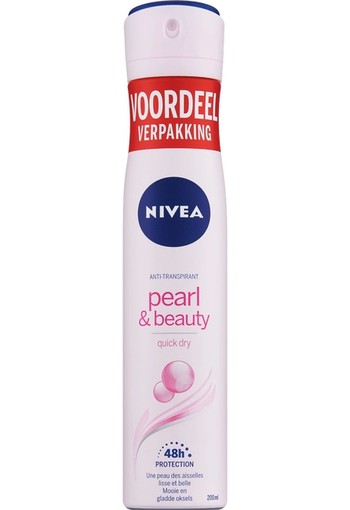 NIVEA Pearl & Beauty Anti-Transpirant Spray 200 ML spray