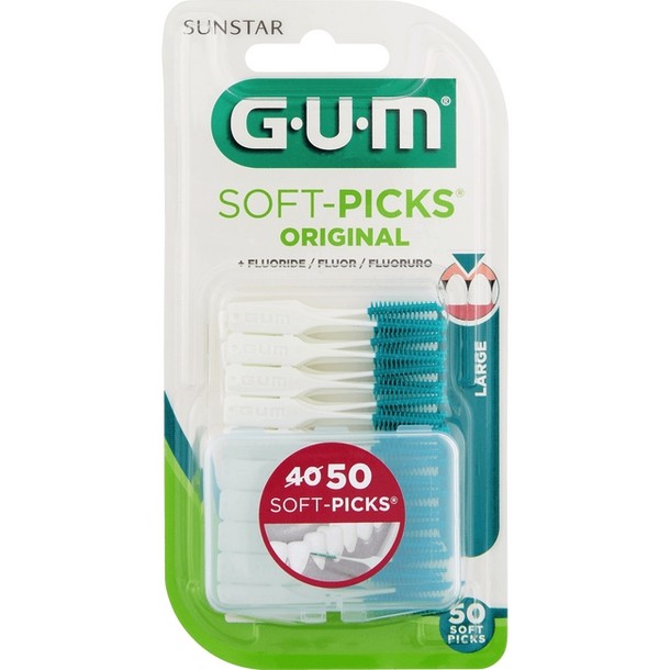 Gum Soft-Picks Original Tandenragers Large 50 stuks