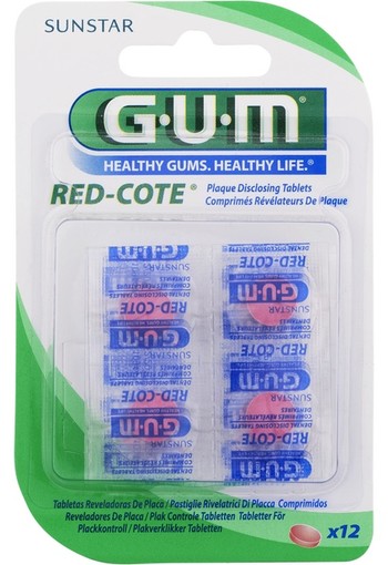 Gum Red-Cote Plakverklikkers Kersensmaak 12 stuks