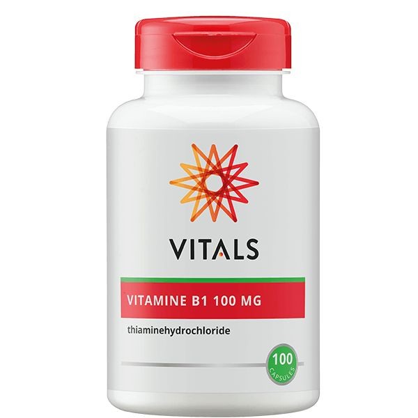 Vitals Vitamine B1 thiamine 100mg (100 Capsules)