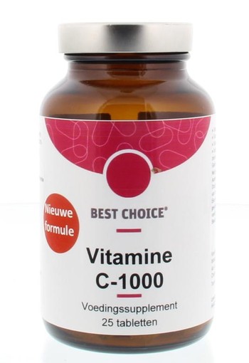 TS Choice Vitamine C 1000mg & bioflavonoiden (25 Tabletten)