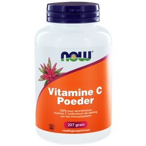 NOW Vitamine C poeder ascorbinezuur (227 Gram)