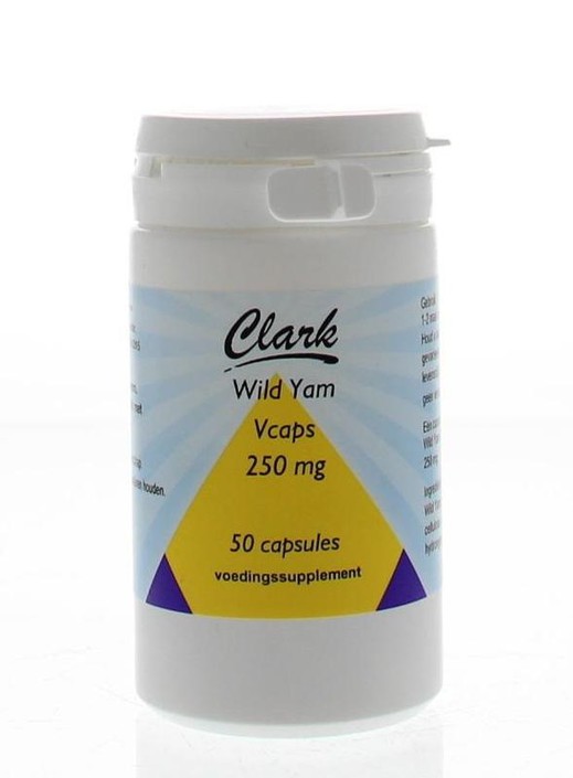 Clark Wilde yam 250mg (50 Vegetarische capsules)