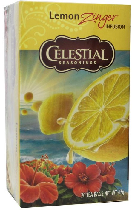 Celestial Season Lemon zinger herb tea (20 Zakjes)
