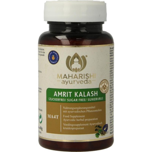Maharishi Ayurv Amrit kalash MA 4T suikervrij (60 Tabletten)