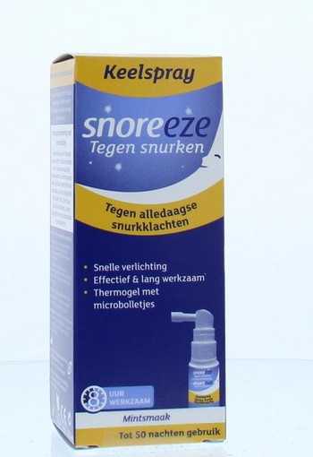 Snoreeze Anti snurk spray (23,5 Milliliter)