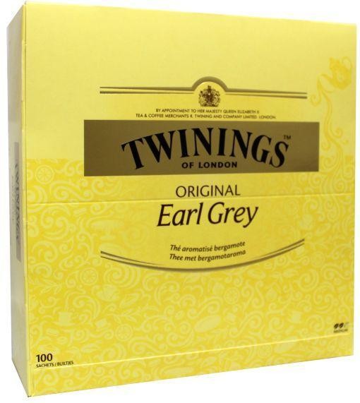 Twinings Earl grey envelop (100 Zakjes)