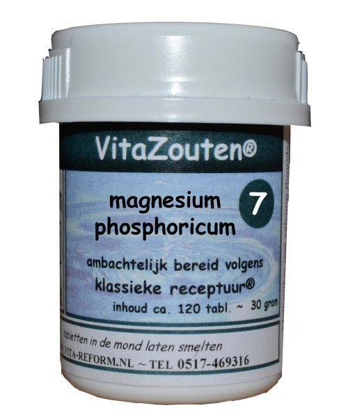 Vitazouten Magnesium phosphoricum VitaZout nr. 07 (120 Tabletten)