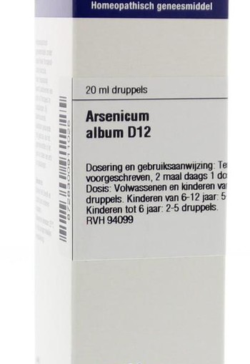VSM Arsenicum album D12 (20 Milliliter)