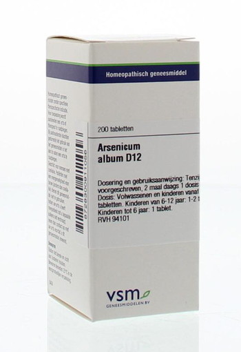 VSM Arsenicum album D12 (200 Tabletten)