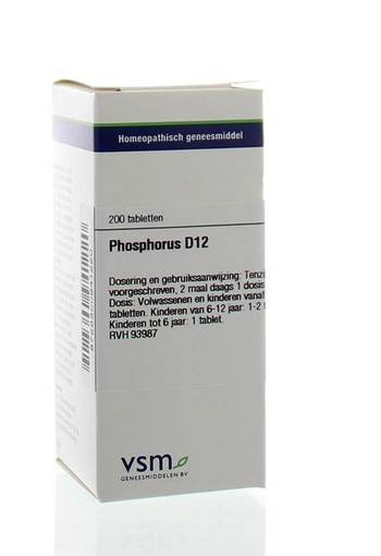 VSM Phosphorus D12 (200 Tabletten)
