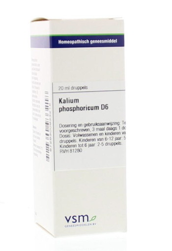 VSM Kalium phosphoricum D6 (20 Milliliter)