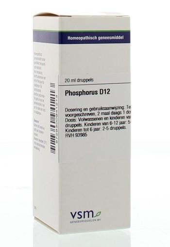 VSM Phosphorus D12 (20 Milliliter)