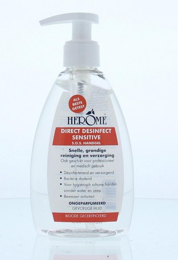 Herome Direct desinfect ongeparfumeerd sensitive (200 Milliliter)