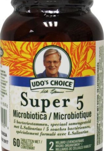 Udo S Choice Super 5 Microprobiotic (60 Tabletten)