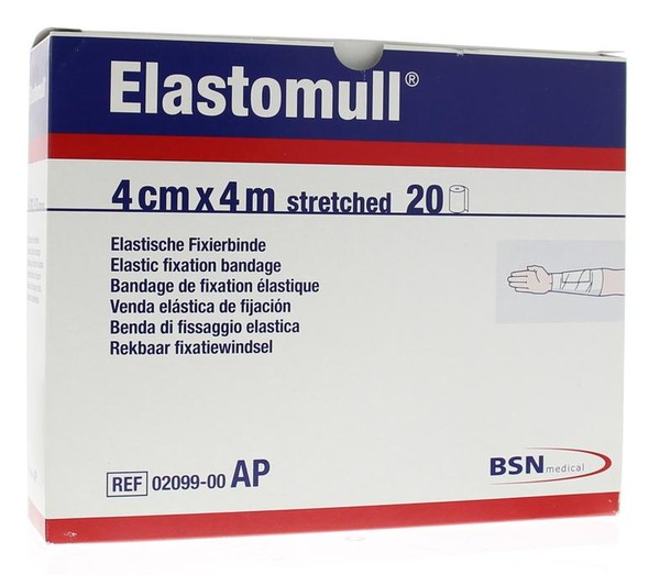 Elastomull Elastische bandage 4m x 4cm 2099 (20 Rol)