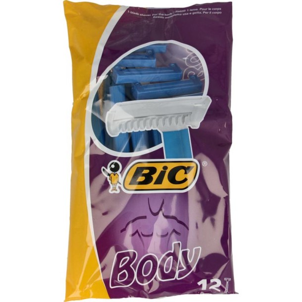 BIC Body scheermesje (12 Stuks)