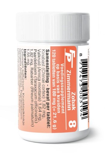 Medizimm Zobak 8 (120 Tabletten)