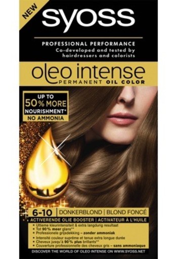 Syoss Color Oleo 6.10 Donker Blond 1set