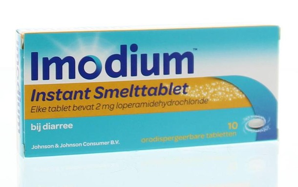 Imodium 2mg smelt (10 Stuks)