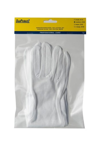 Duoprotect Handschoen katoen maat M (1 Paar)